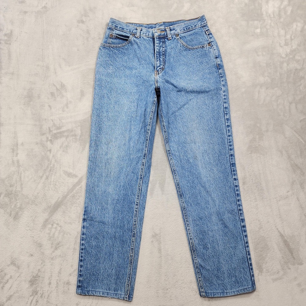 Vintage Calvin Klein Jeans Womens 14 Blue High Rise Mom Denim Union Made USA 90s